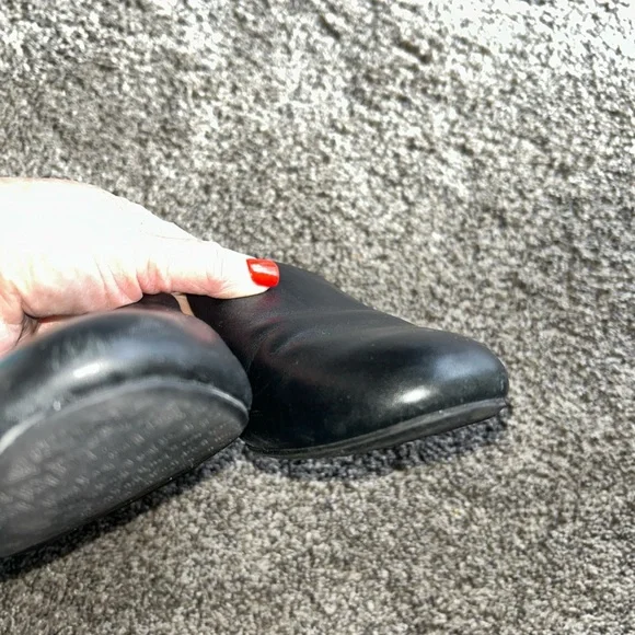 Birdies Flats Womens Size 9 The Starling Loafer Black Leather Round Toe Slip On - Picture 10 of 10